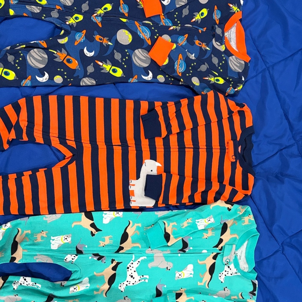 3 Piece Set Kids Bodysuit